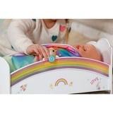 ZAPF Creation BABY born Rainbow Bed, Meubles de poupées BABY born Rainbow Bed, Transat pour poupée, 3 an(s), Batteries requises, Effets sonores pris en charge, Effets lumineux
