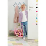 ZAPF Creation BABY born® Siège bébé rose, Accessoires de poupée rose fuchsia