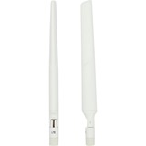 Zyxel LTA3100 antenne RP-SMA 6 dBi Blanc, 6 dBi, 50 Ohm, RP-SMA, LTE3302-M432, LTE5366-M608, Blanc, 211 mm