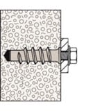 fischer FTP K 6, Cheville Gris clair