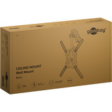 goobay Support de plafond pour TV, Montage au plafond 