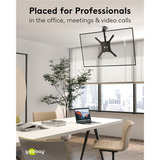 goobay Support de plafond pour TV, Montage au plafond 