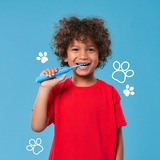 happybrush CPBEAN, Brosse a dents electrique Bleu clair