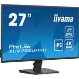 iiyama ProLite XU2792UHSU-B6 écran plat de PC 68,6 cm (27") 3840 x 2160 pixels 4K Ultra HD LED Noir Moniteur  Noir (Mat), 68,6 cm (27"), 3840 x 2160 pixels, 4K Ultra HD, LED, 4 ms, Noir