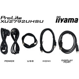 iiyama ProLite XU2792UHSU-B6 écran plat de PC 68,6 cm (27") 3840 x 2160 pixels 4K Ultra HD LED Noir Moniteur  Noir (Mat), 68,6 cm (27"), 3840 x 2160 pixels, 4K Ultra HD, LED, 4 ms, Noir