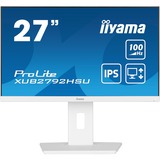 iiyama ProLite XUB2792HSU-W6 LED display 68,6 cm (27") 1920 x 1080 pixels Full HD Blanc Moniteur  Blanc (mat), 68,6 cm (27"), 1920 x 1080 pixels, Full HD, LED, 0,4 ms, Blanc