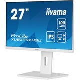 iiyama ProLite XUB2792HSU-W6 écran plat de PC 68,6 cm (27") 1920 x 1080 pixels Full HD LED Blanc Moniteur  Blanc (mat), 68,6 cm (27"), 1920 x 1080 pixels, Full HD, LED, 0,4 ms, Blanc