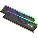ADATA 32 Go DDR4-3200 (2x 16 Go) mémoire vive Noir, AX4U320016G16A-DTBKD35G, XMP 2.0