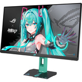 ASUS ROG Strix XG27ACMEG-G Édition Hatsune Miku 27" Moniteur gaming  Noir/Turquoise