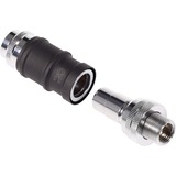 Alphacool 13877, Connexion Noir (Mat)/chrome