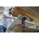 BESSEY 2x serre-joint de table à une main avec poignée pivotante (EZR360-15SET) Noir/Rouge