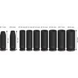Bosch Set d'embouts à douille d'impact PRO 3/8", 9 pièces, Clés mixtes à cliquet Noir