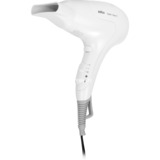 Braun HD180 sèche-cheveux 1800 W Blanc Blanc, Blanc, Monochromatique, Orifice de suspension, Boutons, Glissière, 1800 W, 1 pièce(s)