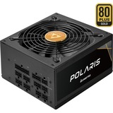 Chieftec POLARIS 1250W unité d'alimentation d'énergie 20+4 pin ATX Noir Noir, 1250 W, 100 - 240 V, 1250 W, 50/60 Hz, 15 - 8 A, Actif
