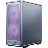 Cooler Master MasterFrame 500 Mesh ARGB boîtier midi tower Argent | 2x USB-A | 1x USB-C | RGB | Verre Trempé