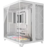 Corsair AIR 5400 RS-R ARGB boîtier midi tower Blanc | 3x USB-C | RGB | Verre Trempé