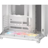 Corsair AIR 5400 RS-R ARGB boîtier midi tower Blanc | 3x USB-C | RGB | Verre Trempé