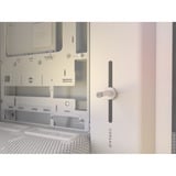 Corsair FRAME 4000D LCD RS ARGB boîtier midi tower Blanc | 3x USB-C | RGB | Verre Trempé