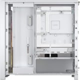Corsair FRAME 4000D LCD RS ARGB boîtier midi tower Blanc | 3x USB-C | RGB | Verre Trempé