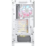 Corsair FRAME 4000D LCD RS ARGB boîtier midi tower Blanc | 3x USB-C | RGB | Verre Trempé