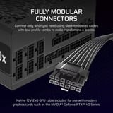 Corsair RM1000x (2024) Reconditionné alimentation modulaire 1000 watt Noir, 4x PCIe