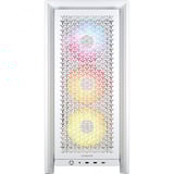 Corsair  boîtier midi tower Blanc | 3x USB-C | RGB | Verre Trempé