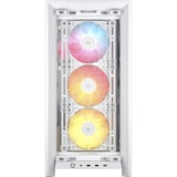 Corsair  boîtier midi tower Blanc | 3x USB-C | RGB | Verre Trempé
