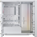 Corsair  boîtier midi tower Blanc | 3x USB-C | RGB | Verre Trempé