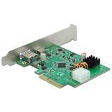 DeLOCK Carte PCI Express x4 vers 1 x fente SFP+ 10 Gigabit LAN, Contrôleur USB 