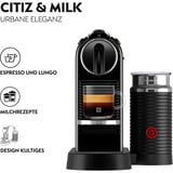 DeLonghi Citiz EN267.BAE Semi-automatique Machine à café filtre 1 L, Machine à capsule Noir/Argent, Machine à café filtre, 1 L, Capsule de café, 1710 W, Noir