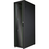 Digitus Armoire réseau de série Unique - 600 x 1 000 mm (lxp), Armoire informatique Noir, Rack autonome, 47U, 800 kg, Rails de rack, Noir