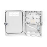 Digitus Boîte de distribution FTTH pour extérieur 6 SC/DX, Boîte de raccordement 