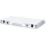 Digitus Boîte de fusion fibre optique, équipée, LC, OS2, Boîte de raccordement Gris