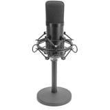 Digitus Microphone à condensateur USB, studio Noir