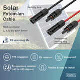 Digitus Rallonge de câble solaire Ø 6mm² PV 1.500Volt 