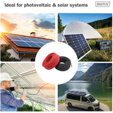 Digitus Rallonge de câble solaire Ø 6mm² PV 1.500Volt 