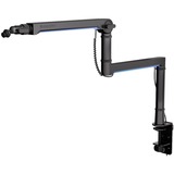 ENDORFY Broadcast Low Profile RGB Boom Arm EY0A010, Support Noir