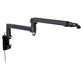 ENDORFY Support de microphone Broadcast Low Profile RGB Boom Arm Noir