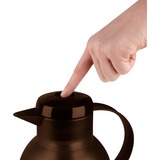 Emsa 509820 carafe, pichet et bouteille Marron, Verseuse isotherme Brun foncé/transparent, Marron, 12 h, 24 h, Allemagne, 145 mm, 178 mm