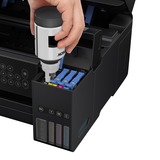 Epson EcoTank ET-2850, Imprimante multifonction Noir, Jet d'encre, Impression couleur, 5760 x 1440 DPI, Copie couleur, A4, Noir