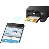 Epson EcoTank ET-2850, Imprimante multifonction Noir, Jet d'encre, Impression couleur, 5760 x 1440 DPI, Copie couleur, A4, Noir