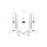 FRITZ! Mesh Set 4200, Répéteur Blanc/Rouge, Mesh Set 4200, Rouge, Blanc, 2x2/4x4, Répéteur réseau, Énergie, WLAN, Bi-bande (2,4 GHz / 5 GHz), Wi-Fi 6E (802.11ax)