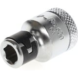 GEDORE adaptateur d'embout 3/8" carré > 1/4" hexagonal Chrome