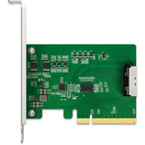 Icy Dock MB409A5 "EXLink" MCIO 8i (SFF-TA-1016) vers adaptateur PCIe 5.0 x8, Carte d'interface 