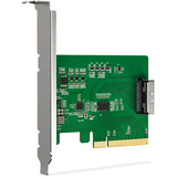 Icy Dock MB409A5 "EXLink" MCIO 8i (SFF-TA-1016) vers adaptateur PCIe 5.0 x8, Carte d'interface 