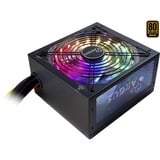 Inter-Tech , 600 Watt alimentation  Noir