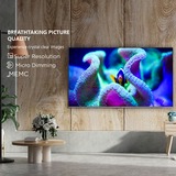 JVC LT-50VUQ3455 TV 127 cm (50") 4K Ultra HD Smart TV Wifi Noir 50" QLED Noir, 127 cm (50"), 3840 x 2160 pixels, QLED, Smart TV, Wifi, Noir