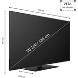 JVC LT-50VUQ3455 TV 127 cm (50") 4K Ultra HD Smart TV Wifi Noir 50" Ultra HD QLED Noir, 127 cm (50"), 3840 x 2160 pixels, QLED, Smart TV, Wifi, Noir