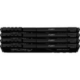 Kingston FURY 128 Go DDR4-3600 (4x 32 Go) mémoire vive Noir, KF436C18BBK4/128, XMP 2.0
