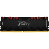 Kingston FURY FURY Renegade RGB module de mémoire 16 Go 1 x 16 Go DDR4 3600 MHz Noir, 16 Go, 1 x 16 Go, DDR4, 3600 MHz, 288-pin DIMM, Noir